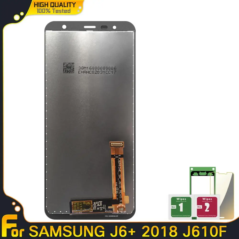 Дисплей для Samsung Galaxy J6 Prime 2018 J610 протестированный ЖК дисплей с сенсорным экраном