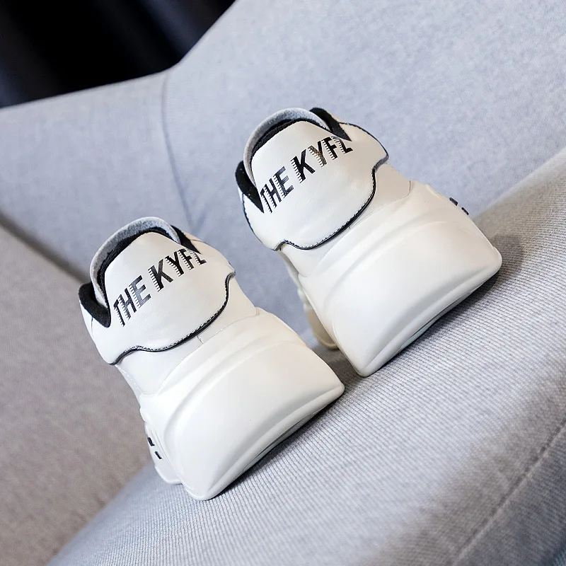 

White Shoes Women Genuine Leather Sneakers Platform 2021 Spring White Sneakers for Women Hot Sale Casual Shoes Female