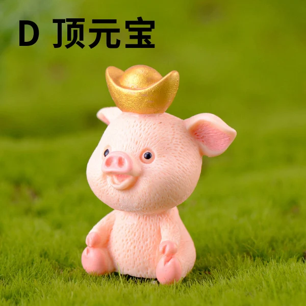 5 шт. Мультфильм Животных Фигурки игрушки Маленькая свинья сказочные миниатюры