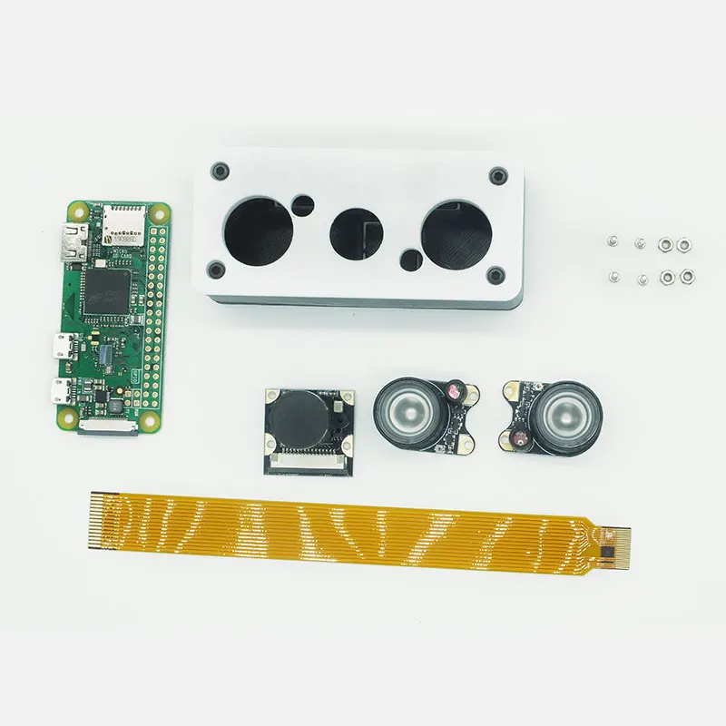 Raspberry Pi Zero W Kit 3D печати чехол + 5MP 70 ° и функцией ночной съемки Камера SD картой