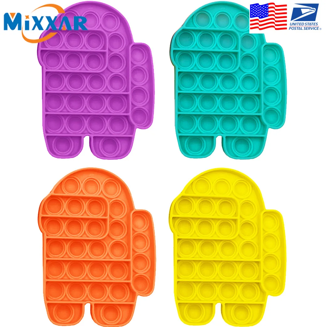 

Игрушки для снятия стресса ZK22, сувениры для гостей вечерние пузырьки сенсорные, игрушка для аутистов нужды, забавные антистрессовые игрушк...