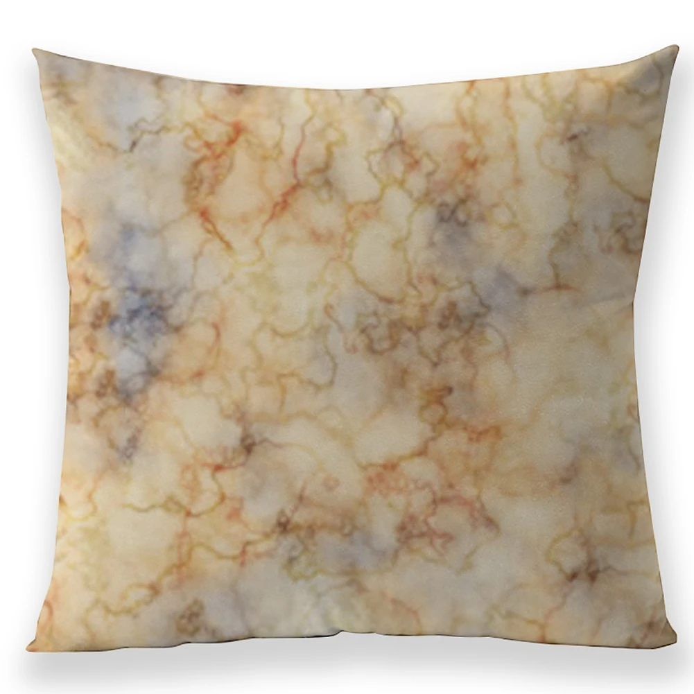 

Marble Stripe Minimalist Stylish Cotton Linen Living Room Decor Sofa Car Cushion Cover Throw Pillow Case 45x45 Home Accessory