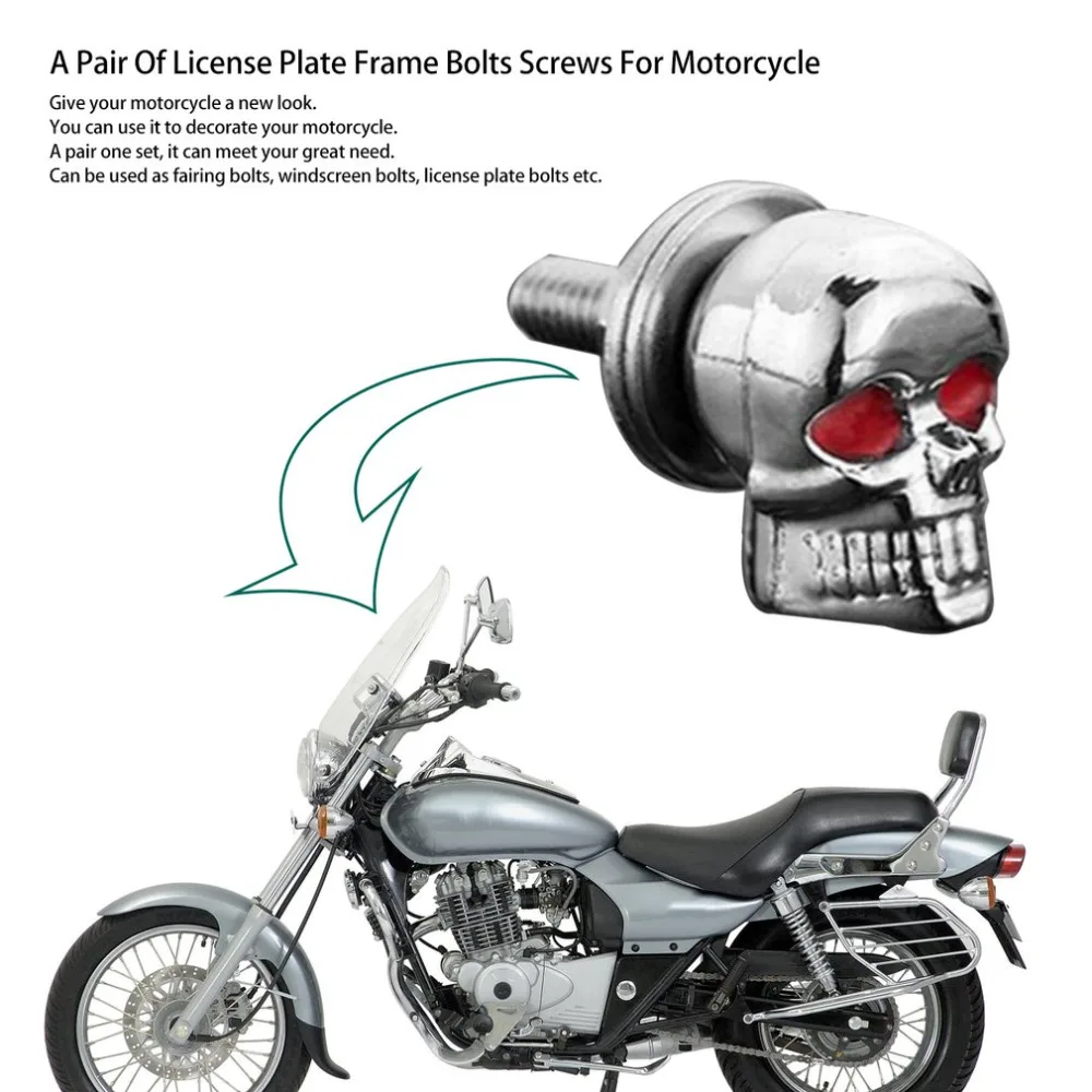 Высокое качество пара/Набор аксессуары для мотоцикла и автомобиля череп