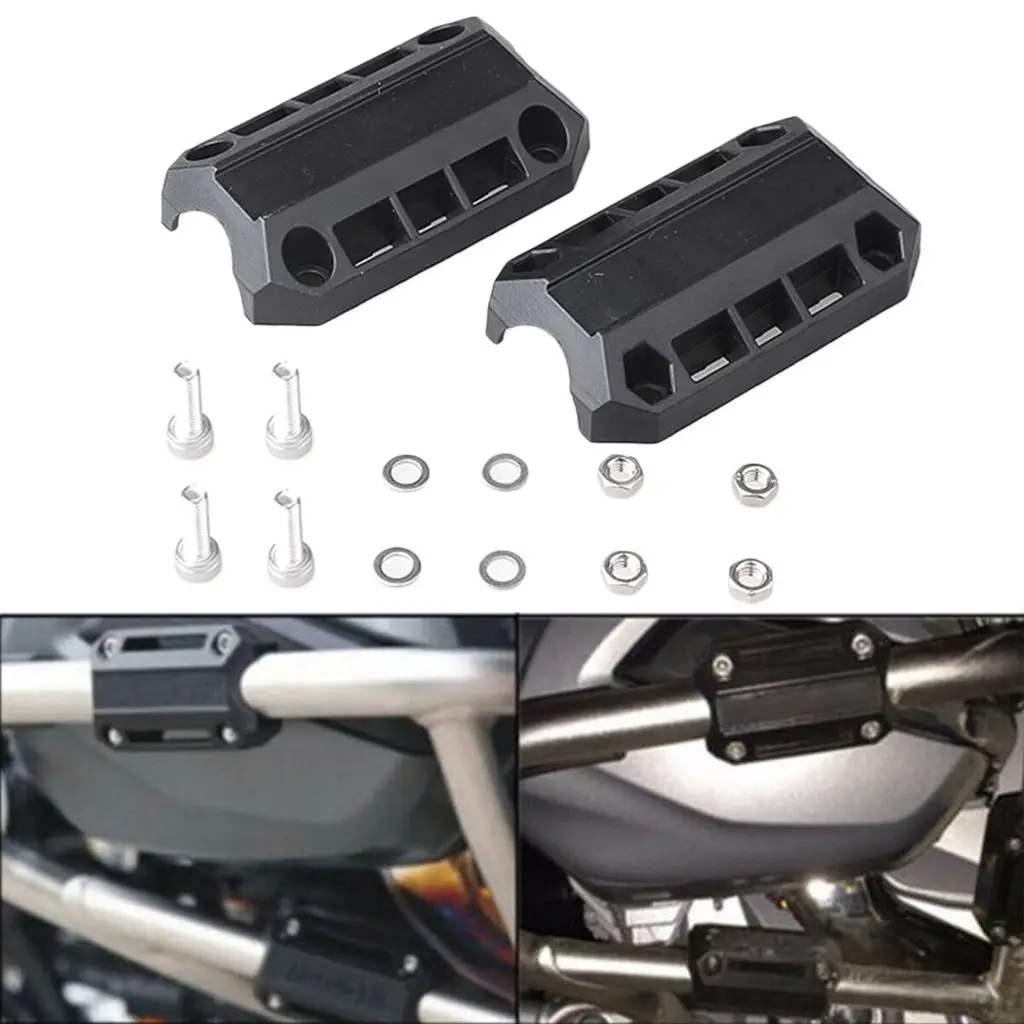

25mm Motorcycle Engine Protection Guard Bumper Decor Block For BMW R1200GS