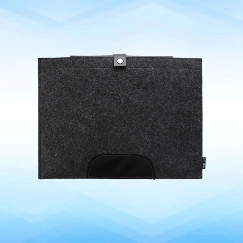 

A4 Felt File Folders Portable Paper Organizer Felt Holder Document Carrier Bag Briefcase Expanding Handbag for Office School