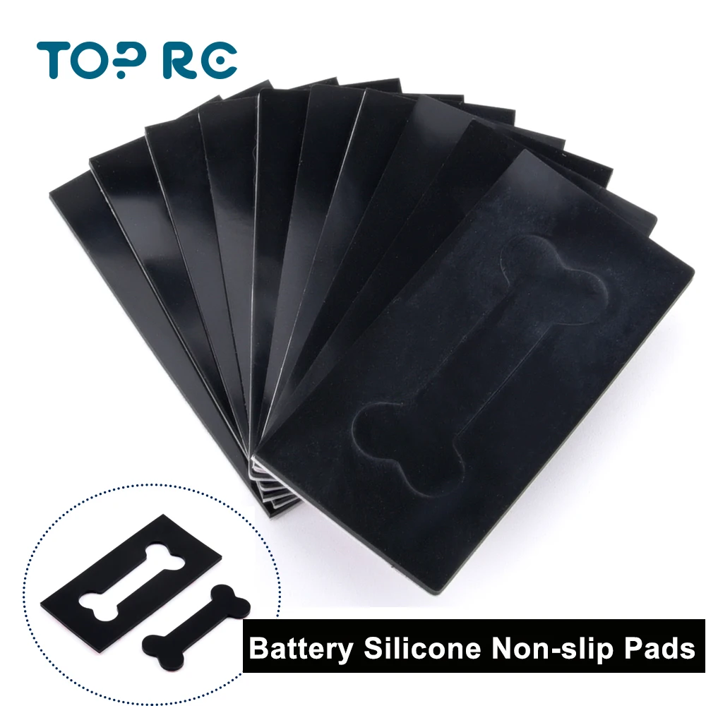 10 шт батареи силиконовые Нескользящие колодки наклейки на батарейки для RC Multirotor