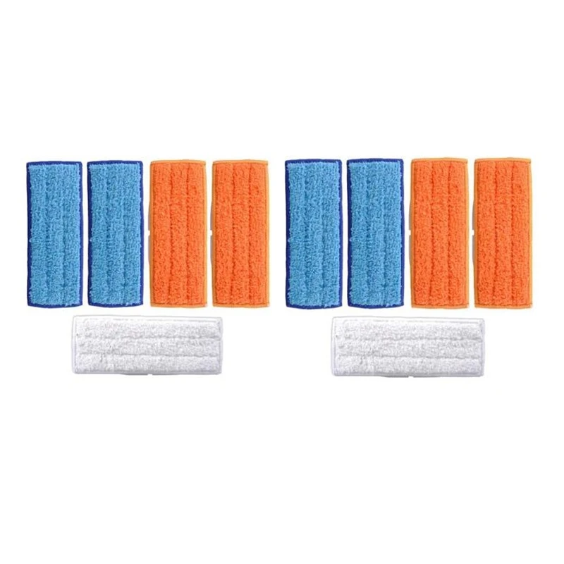 

10Pcs Washable Mopping Pads Sweeping Pad Cloth Replacement Parts For-Irobot Braava Jet 240 241 for Robots Accessories