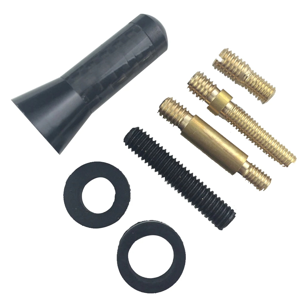 3.5 Cm Accessories Roof Screws Radio Aerial Carbon Fiber Short Signal Enhance Universal Auto Styling FM Car Antenna Replacement |