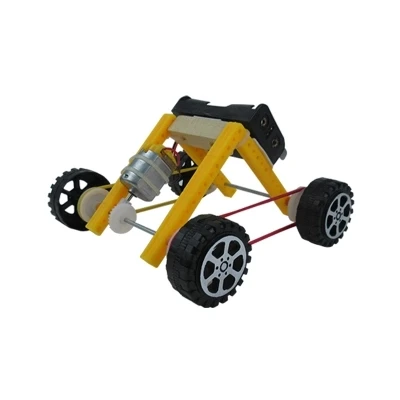 

Простая сборка Электрический четырехколесный привод гоночный автомобиль физический эксперимент ручные инструменты без батареи Бесплатна...