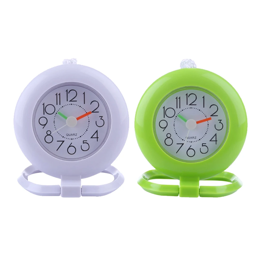 Настенные часы для ванной и душа подвесные с кольцевым крючком полотенец