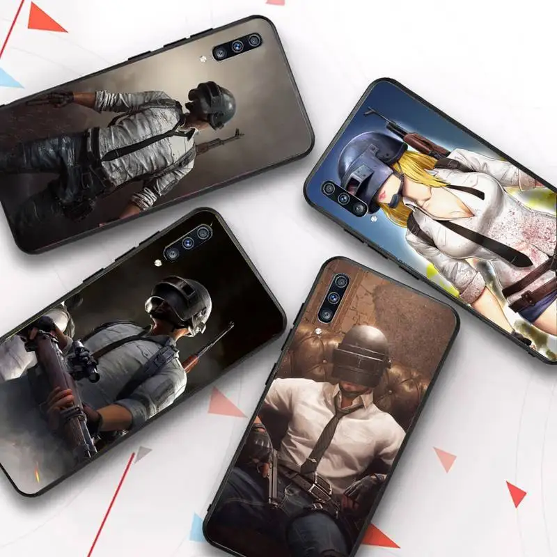 

Pubg Phone Case for Samsung Galaxy A 51 30s a71 Soft Silicone Cover for A21s A70 10 A30 Capa