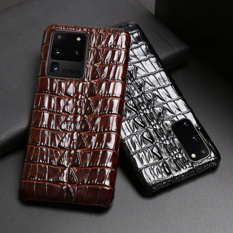 

Кожаный чехол для телефона Samsung S21 Ultra S10 S10e S9 S8 S7 Note 8 9 10 20 Plus A20 A30 A50 A70 A51 A71 A8 с текстурой под крокодиловую кожу