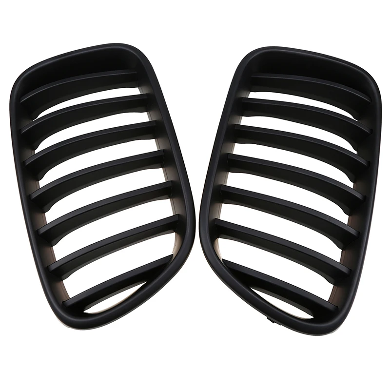 Передняя решетка posbay матовый черный бампер Центральная для почек грили BMW X3 F25