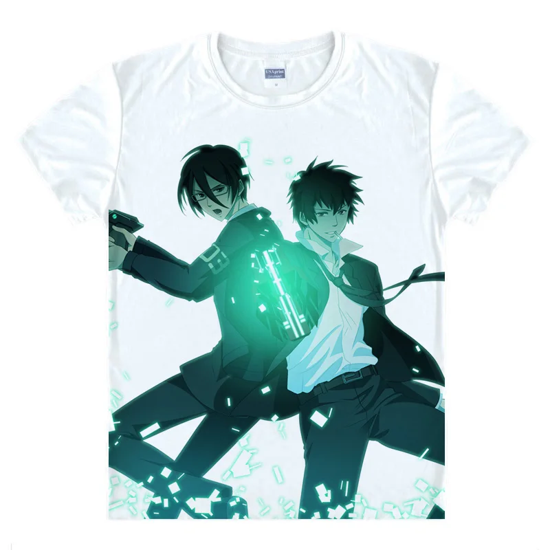 Футболка с принтом психопроцентного аниме модные топы забавным кухами Шинья