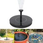 Плавающий садовый фонтан на солнечной батарее, питание от солнечной панели, водяной насос, фонтан, бассейн, пруд, украшение сада