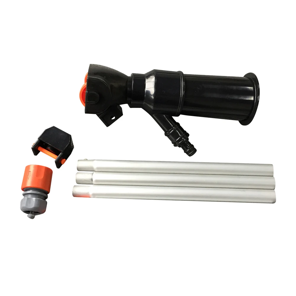 

Portable Swimming Pool Vacuum Jet Cleaning Tool Nozzle Suction Head with Section 135CM Pool Telescopic Rod