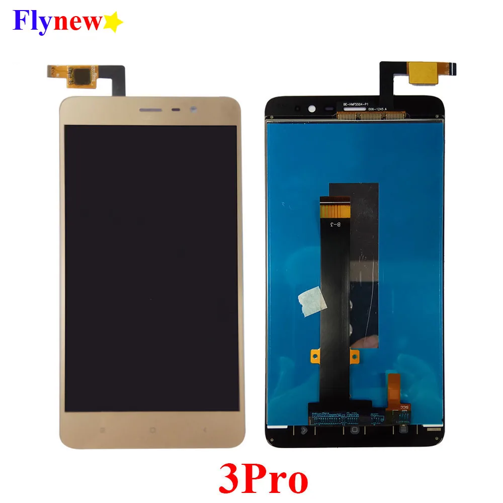 ЖК-дисплей с рамкой для Xiaomi Redmi Note 3 Pro 150 мм сенсорная панель Note3 дигитайзером