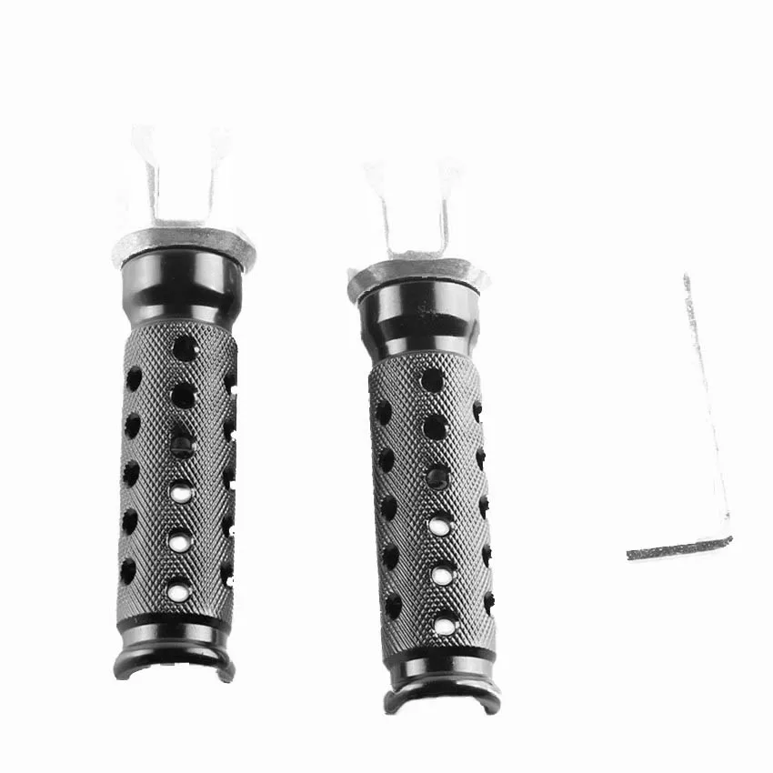 

Front Foot Peg Footrest Black For Kawasaki ZX-9R 1994 1995-1998 & EX250 1988-1998 Motor Accessories