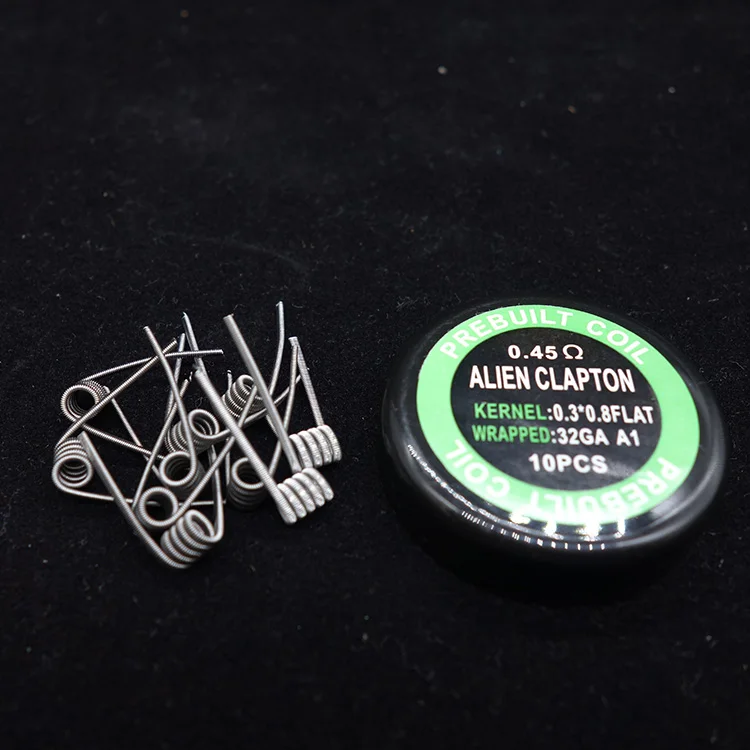 Готовая катушка alien clapton 0 5 Ом tiger fused готовая проволочная корт/лот для атомайзера