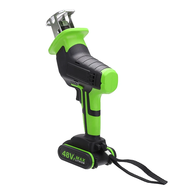 Электрическая сабельная пила из дерева и металла 48 В Беспроводная с 4 лезвиями