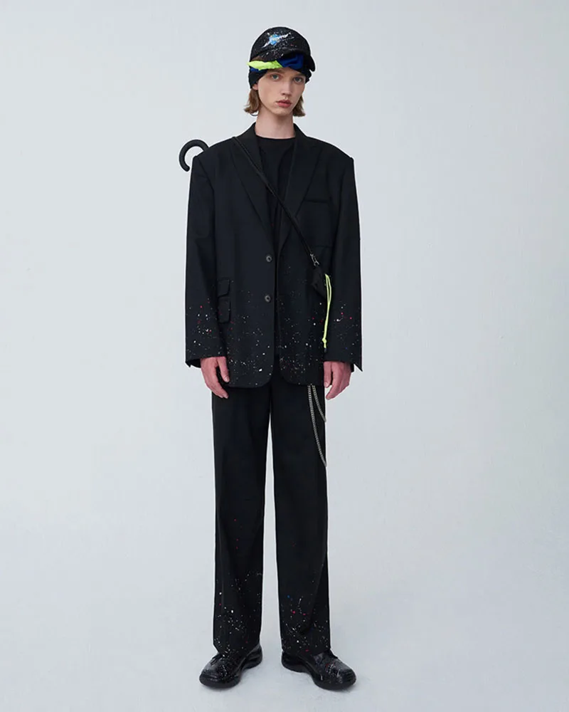 

Suit Men Adererror Women Hem Full Spacecraft Ader Error Blazer Asian Adererror Vader Blazers Outerwear Coats Z-Stitch