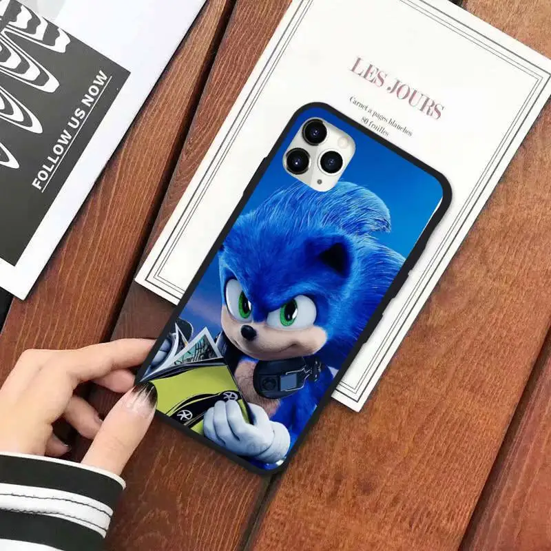 

Sonic The Hedgehog Movie mobile Phone Case for iPhone 11 12 pro XS MAX 8 7 6 6S Plus X 5S SE 2020 XR