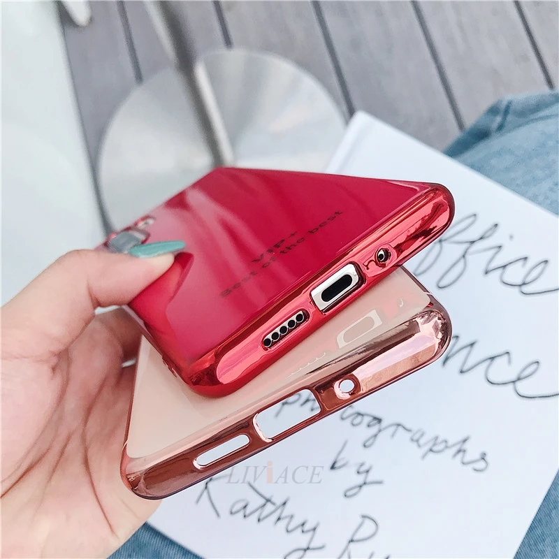 Роскошный мягкий чехол из ТПУ с покрытием для huawei p30 pro p20 lite mate 20 30 honor 9 10 lite 8x p smart y9 nova 3 3i силиконовый чехол