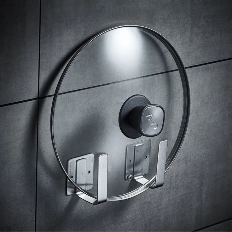 2 шт. настенные крючки для разделочной доски из нержавеющей стали|Подставки