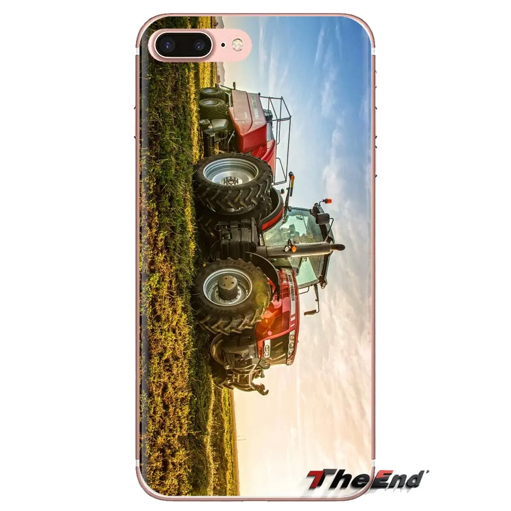 Для huawei G7 G8 P7 P8 P9 P10 P20 P30 Lite Mini Pro P Smart плюс 2017 2018 2019 силиконовый чехол трактора messy