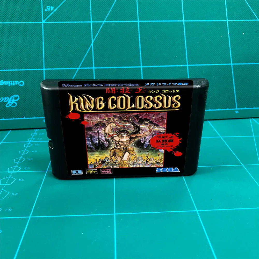 King Colossus 16 битный игровой картридж MD для консоли MegaDrive Genesis|Запасные части| |
