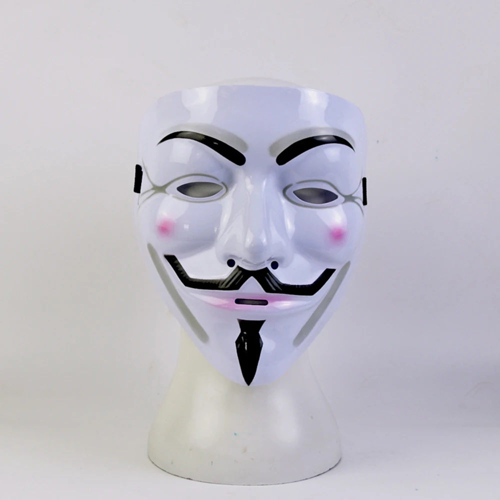 Популярная серия фильмов V for Vendetta маска для Хэллоуина маскарада хип хопа