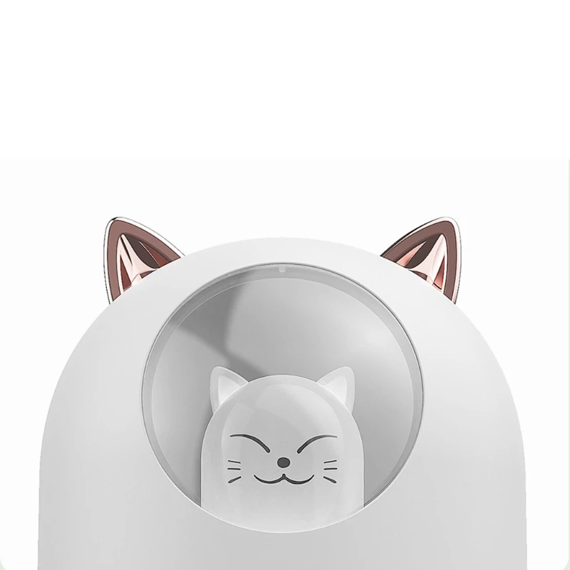 

Portable Cactus Air humidifier Mini Humidifier, 300ml USB Cool Mist Ultra-Quiet Operation for Bedroom Home Office Car