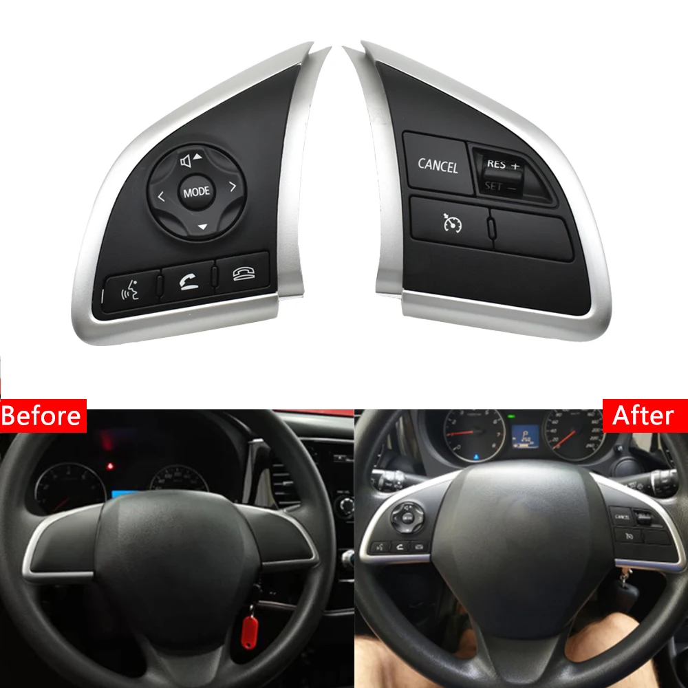 Кнопки на руль для Mitsubishi L200 2015 Space star 20113 кнопки управления круиз контролем