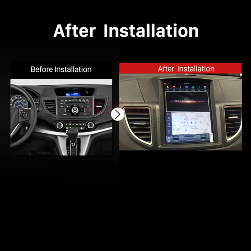 

KiriNavi Vertical Screen Tesla Style 10.4'' Android 9.0 Car Radio For Honda CR-V CRV Auto Gps Navigation Car DVD Player WIFI 4G