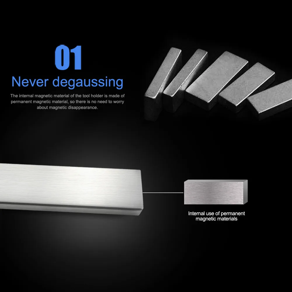 Дамасская Магнитная стойка для ножей 18 дюймов магнитный настенный держатель