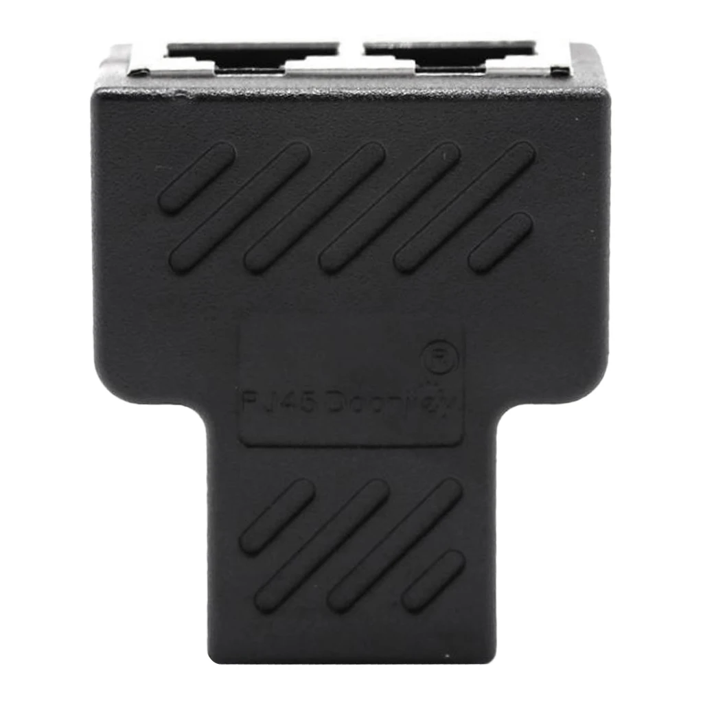 Разветвитель RJ45 Cat5e Cat6 Cat7 разветвитель кабеля Ethernet соединитель 1 гнездо до 2