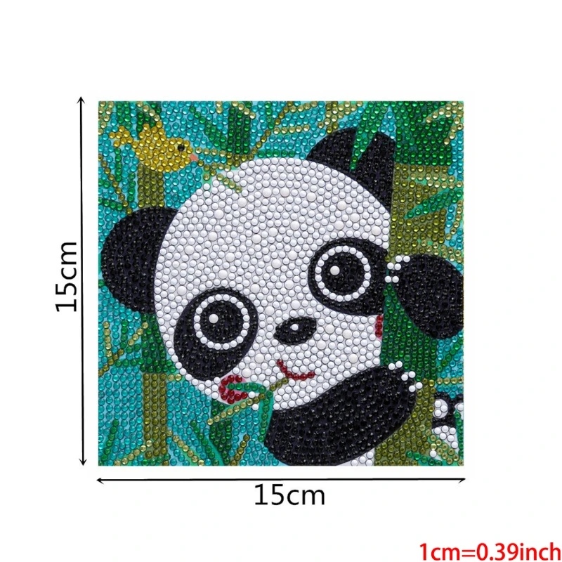

Newest DIY 5D Diamond Painting Kits for Adults Painting Diamond Pictures Arts Craft for Wall Decoration,Lovely Panda