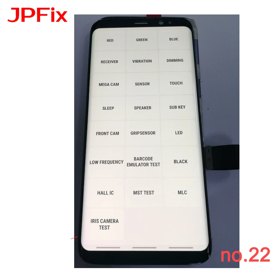 Супер AMOLED JPFix для Samsung Galaxy S8 G950F Plus G955 G955FD ЖК дисплей сенсорный экран сборка линия