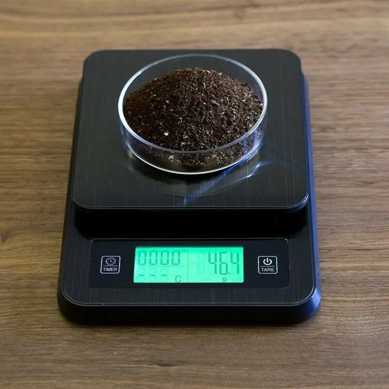 Цифровые кухонные весы с таймером 2 кг 0 1 г | Дом и сад
