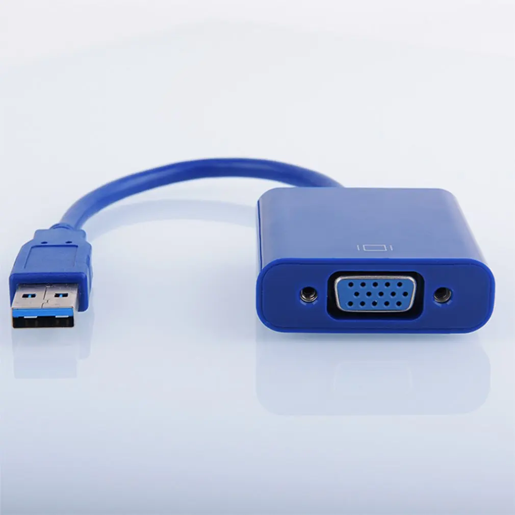 Переходник с USB 3 0 на Vga Usb Удлинительный кабель подключи и работай интерфейсом