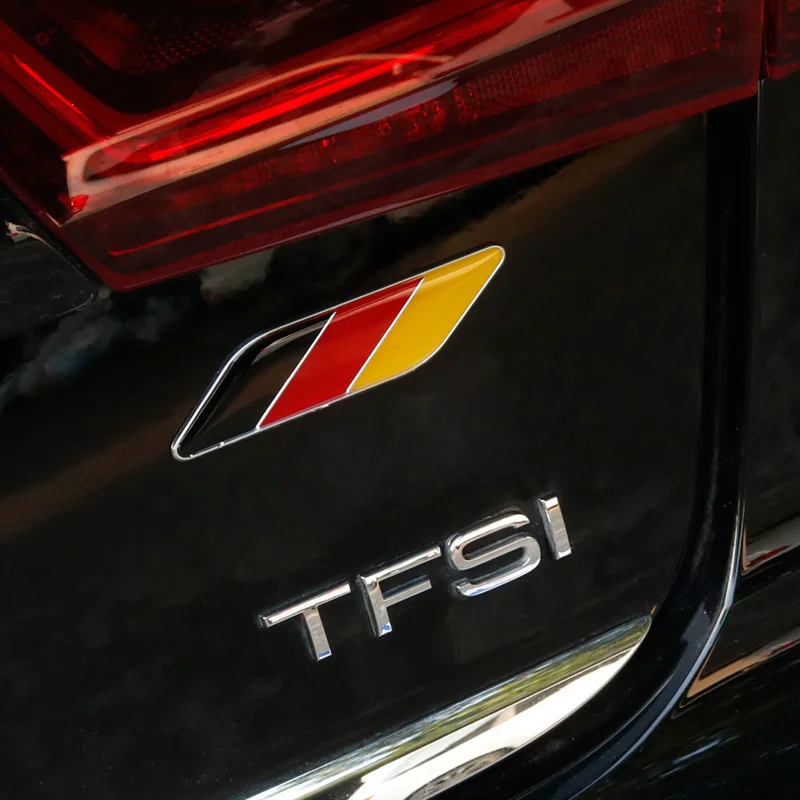 DSYCAR 2 шт./пара 3D металлический Немецкий флаг кузов автомобиля боковое крыло