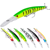 1pcs floating minnow fishing lures 14 5cm 15 5g artifiicial hard bait with 4hook wobblers for sea lake peche pesca tackle