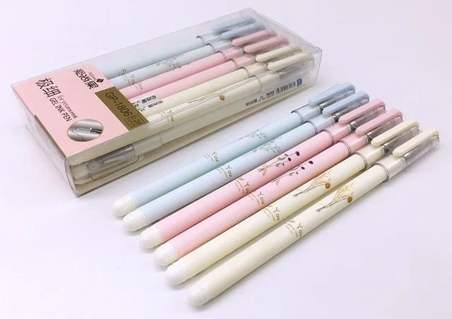 1p градиент металлических Цвет стержни для стираемой гелевой ручки красные синие