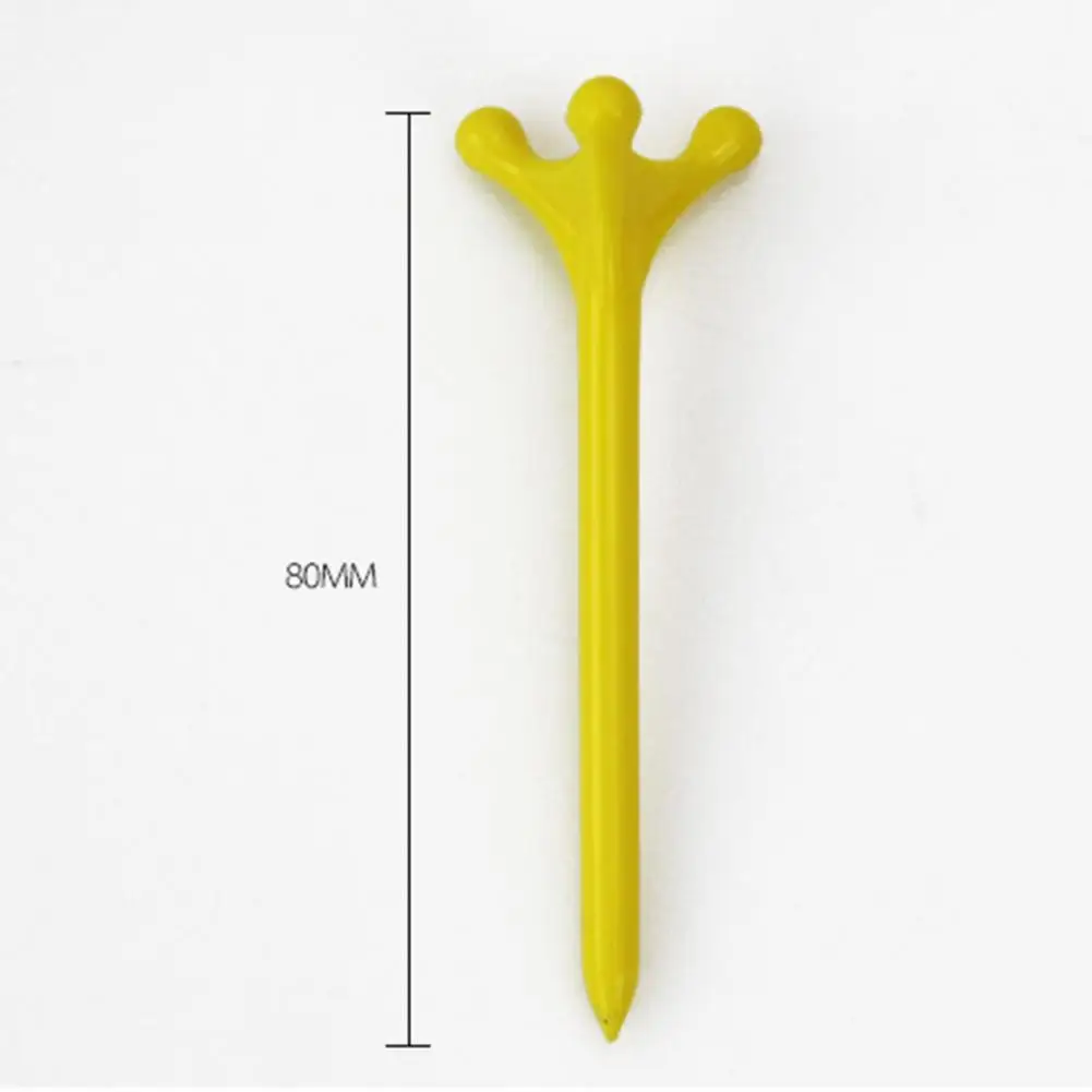 

50%HOT5Pcs Stable Less Resistance Golf Plastic Tees for Clubs