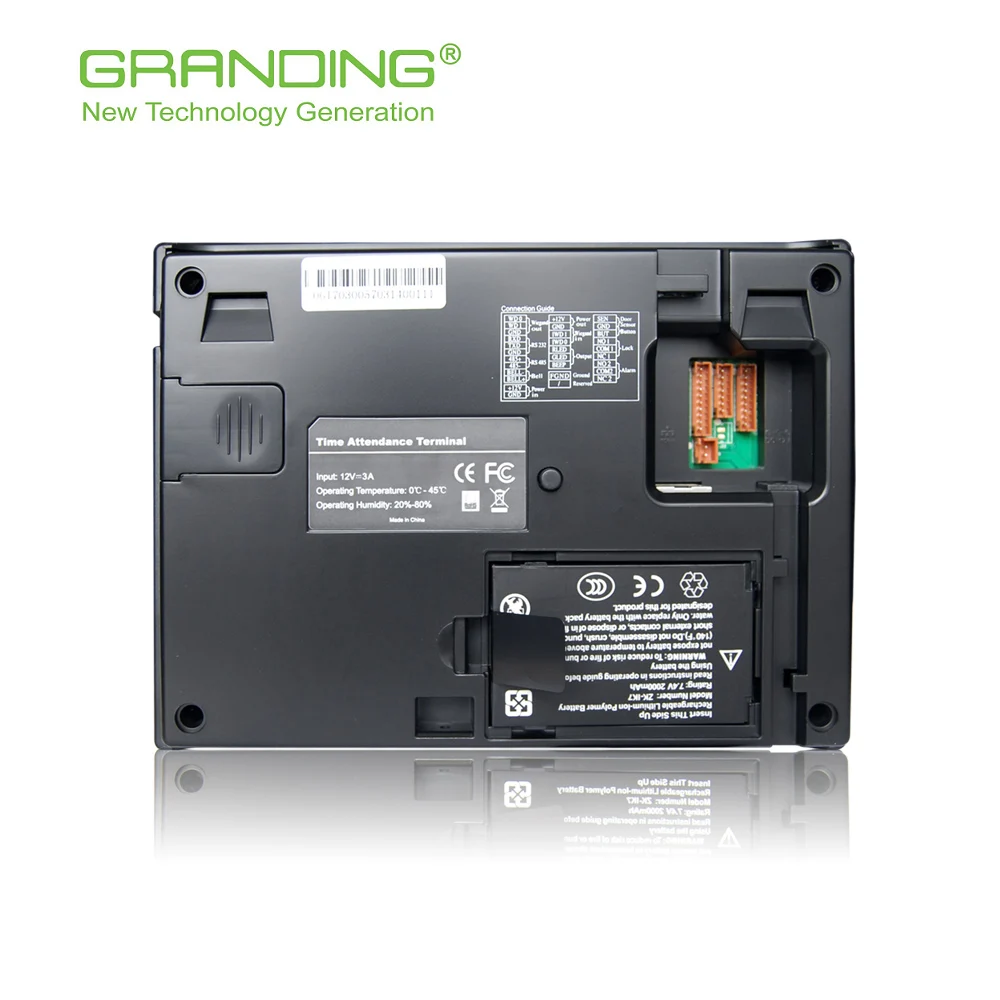 

Time Attendance System with Built-in Li Battery,Wifi or GPRS function for office