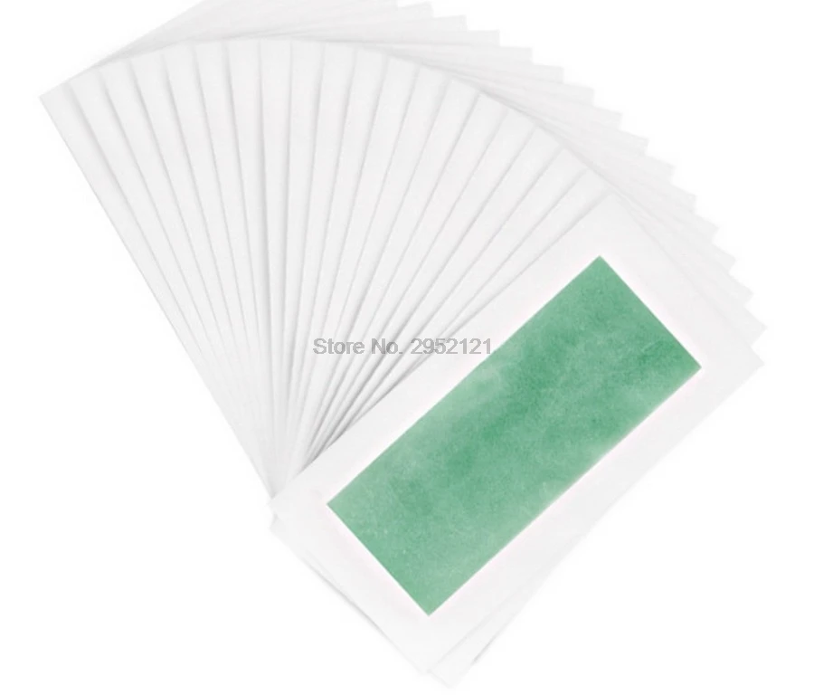 

by DHL 100set 10pcs/set Hair Removal Double Side Cold Wax Strips Paper For Leg Body Facial Hair for man and woman 4 scent tool