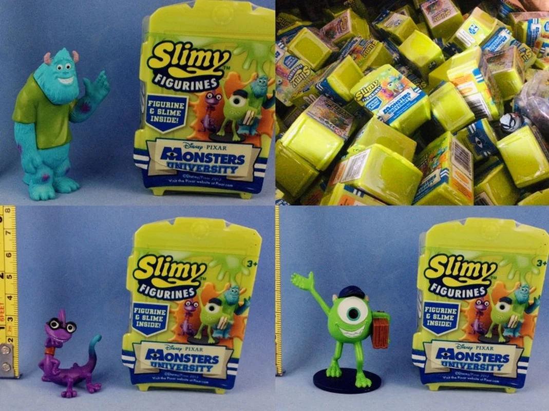 

Blind Box Monsters University Mike Wazowski Mini Ornaments Model Gift Toys For Girls Boy