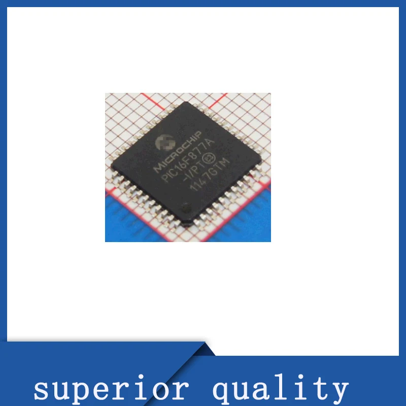

New original Components PIC16F877A-IP TQFP44 New production date spot goods PIC16F877A-IP integrated circuit