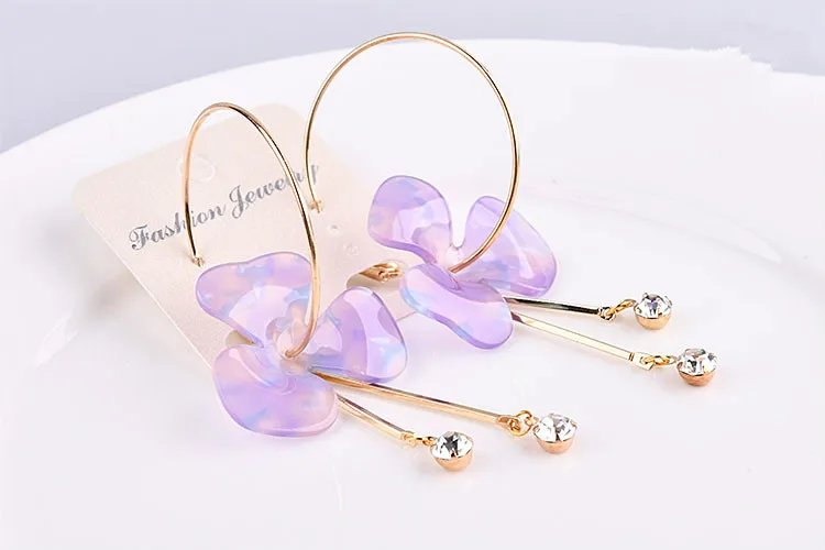 DIY украшения аксессуары японские и корейские лепестки цветы маленькие свежие