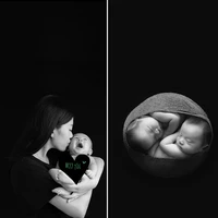 150cm 200cm black fabric solid photo backdrops photo studio background newborn photography props blanket